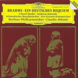 EIN DEUTSCHES REQUIEM - STUDER/SCHMIDT/ABBADO/BP [CD; Chor / Lied]