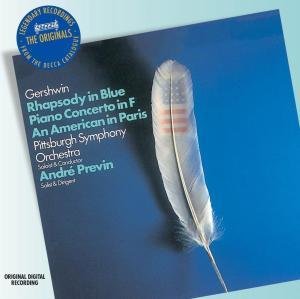 Rhapsody in Blue. Piano Concerto in F. An American in Paris, 1 Audio-CD