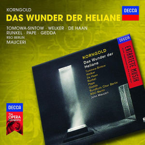 Das Wunder der Heliane, 3 Audio-CDs