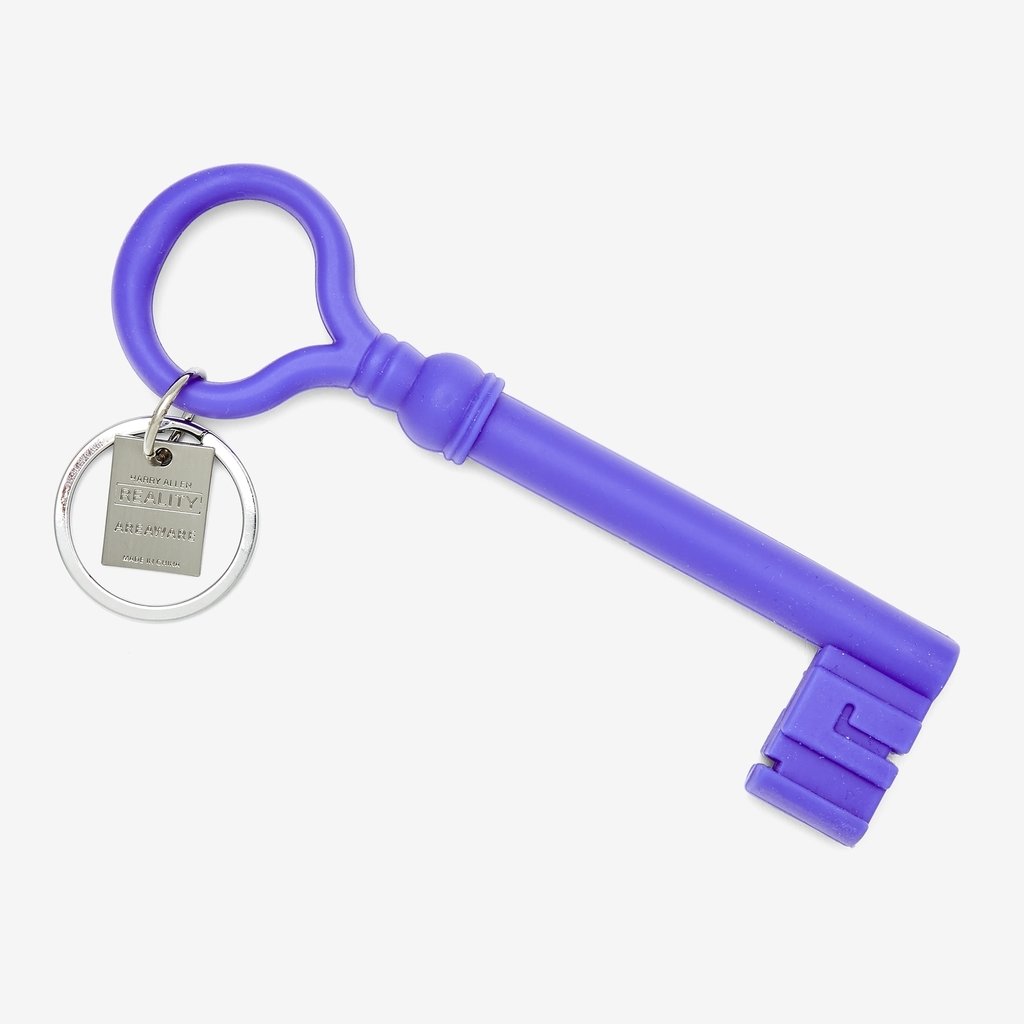 Silicone Key Keychain Cobalt. Silikon Schlüsselanhänger Kobaltblau