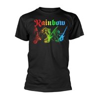 3 Ritchies Rainbow (Black) T-Shirt L