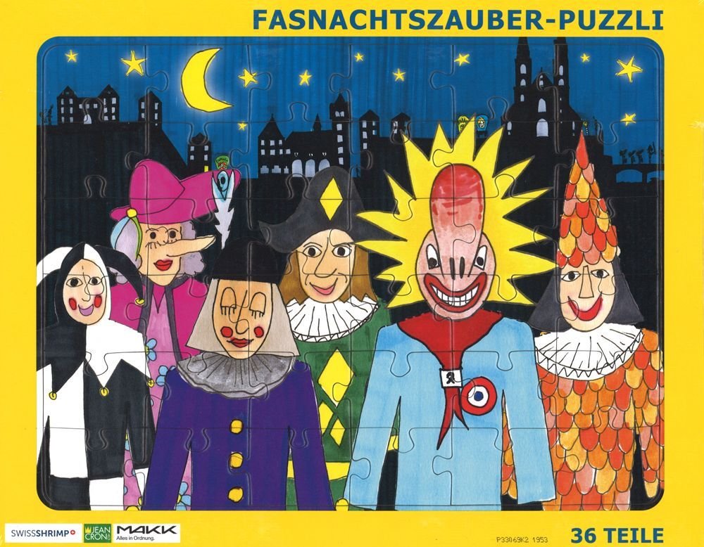 Moser, Charlotte: Puzzle Fasnachtszauber, 36 Teile