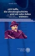 »Ich hoffe, die Literaturgeschichte wird mir zehn Zeilen widmen«