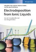 Electrodeposition from Ionic Liquids