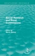 Social Research and Royal Commissions (Routledge Revivals)