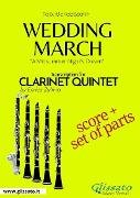 Wedding March - Clarinet Quintet score & parts