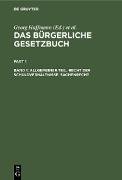 Allgemeiner Teil. Recht der Schuldverhältnisse. Sachenrecht