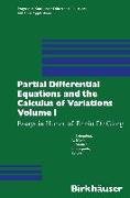 Partial Differential Equations and the Calculus of Variations