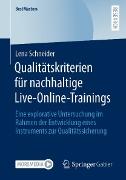 Qualitätskriterien für nachhaltige Live-Online-Trainings