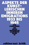 Aspekte der künstlerischen inneren Emigration 1933-1945