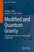 Modified and Quantum Gravity