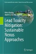 Lead Toxicity Mitigation: Sustainable Nexus Approaches