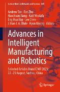 Advances in Intelligent Manufacturing and Robotics