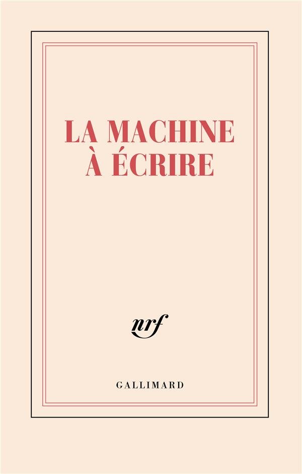 La machine à écrire