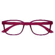 Brille. RAINBOW, G54800, pink, +2.00 dpt, Kunststoffbrille mit Federtechnik