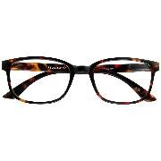 Brille. RELAX, G63600, havanna, Kunststoffbrille mit Federtechnik, +2.50 dpt