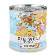 Welt puzzle magnets