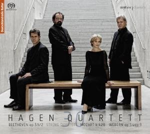 Beethoven/Mozart/Web: String Quartets - Hagen Quartett [SACD; Kammermusik (instrumental)]