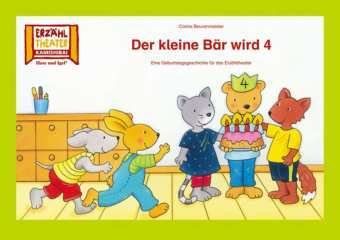 Der kleine Bär wird 4 / Kamishibai Bildkarten