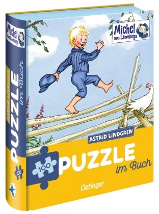 Michel aus Lönneberga. Puzzle im Buch. 100 Teile