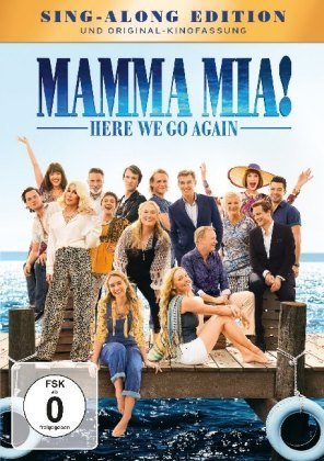 Mamma Mia! 2 - Here We Go Again, 1 DVD