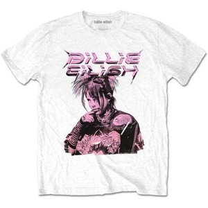 Purple Illustration (White) T-Shirt M