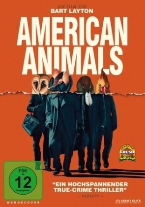 American Animals, 1 DVD