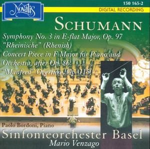 SCHUMANN Robert: Konzertstuecke op86, Ouvertuere Manfred op115, Sin - Paolo Bordoni (Klavier), Sinfonieorchester