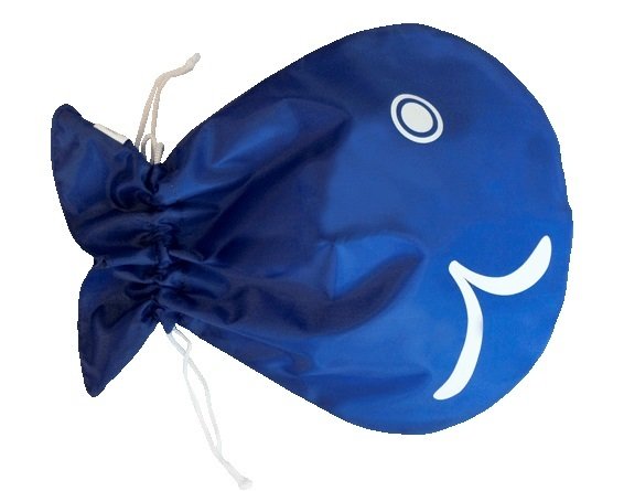 Bikini Bag blau, 32x16,5 cm, RSBB70001, hergestellt aus recyceltem Material