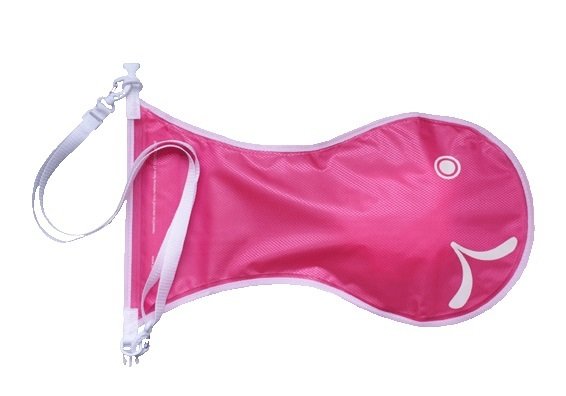 Wickelfisch klein (S), pink (für Wertsachen); Durchmesser 25 cm, Volumen 3 Liter. RSFS30005. Hergestellt aus recyceltem Material