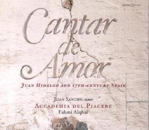 Cantar de Amor - Juan Hidalgo and 17th Century Spain