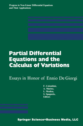 Partial Differential Equations and the Calculus of Variations