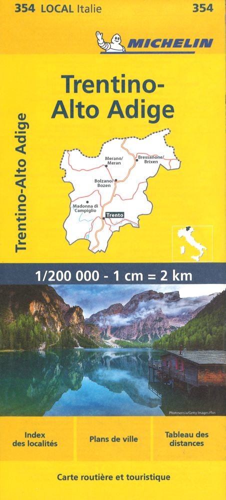 Trentino - Alto Adige. 1:200'000, 12.1 Auflage, 2025