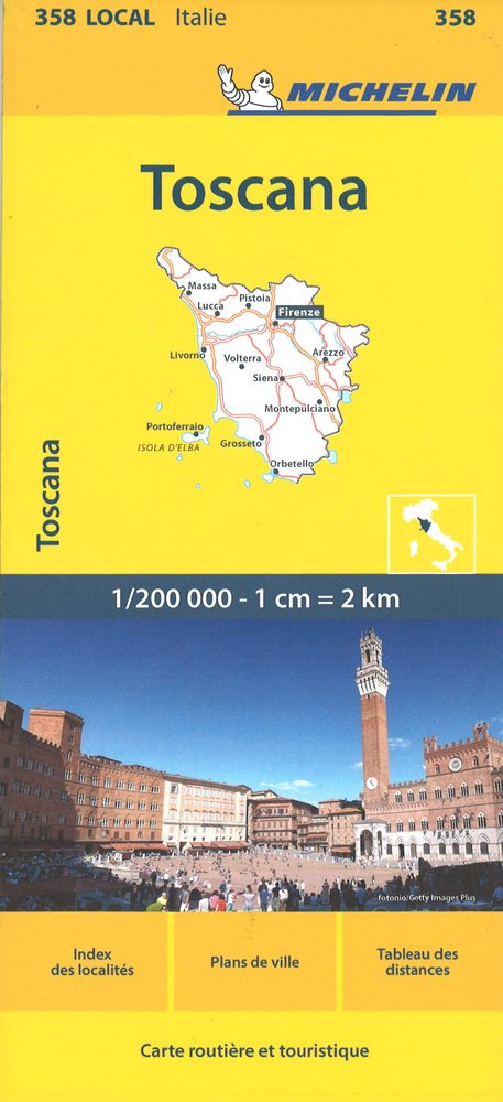 Toscana. 1:200'000, Auflage 16.1, 2024