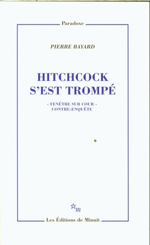 Hitchcock s'est trompé