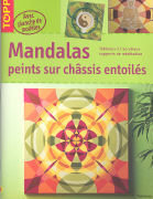 Mandalas peints sur châssis entoilés