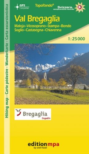 Val Bregaglia. 1:25'000