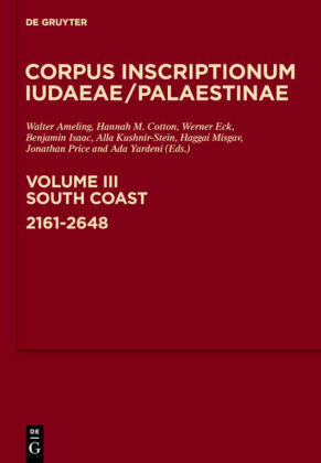 South Coast: 2161-2648 - Corpus Inscriptionum Iudaeae/Palaestinae