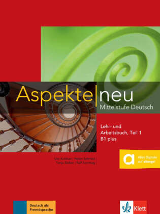 Aspekte neu Lehr- und Arbeitsbuch B1 plus, m. Audio-CD Tl.1