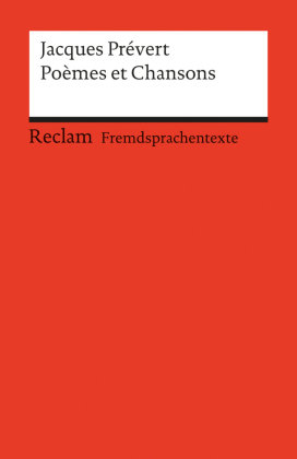 Poèmes et Chansons. (Fremdsprachentexte)