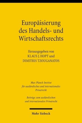 Europäisierung des Handels- und Wirtschaftsrechts