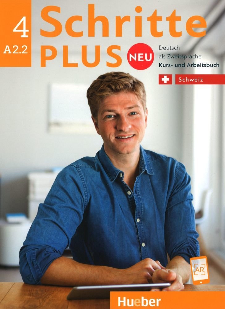 Schritte Plus Neu 4. A2.2. Schweiz. Kursbuch u. Arbeitsbuch