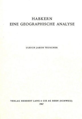 Habkern- Eine geographische Analyse