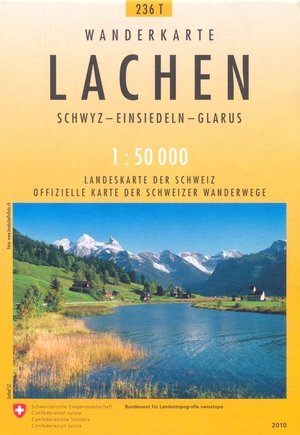 Landeskarte der Schweiz Lachen, Wanderkarte