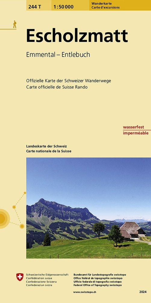 Landeskarte der Schweiz Escholzmatt