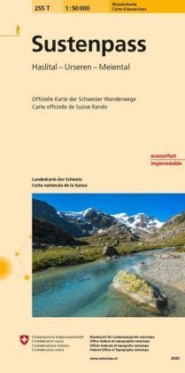 255T Sustenpass Wanderkarte