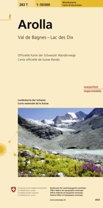 Landeskarte der Schweiz Arolla