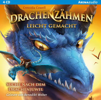 Drachenzähmen leicht gemacht - Suche nach dem Drachenjuwel, 4 Audio-CD