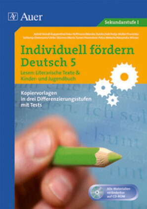 Individuell fördern 5 Lesen: Literarische Texte, m. 1 CD-ROM