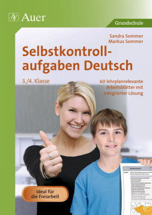 Selbstkontrollaufgaben Deutsch  3.-4. Klasse